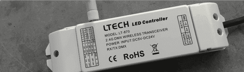 Wireless RGB & DMX Controllers