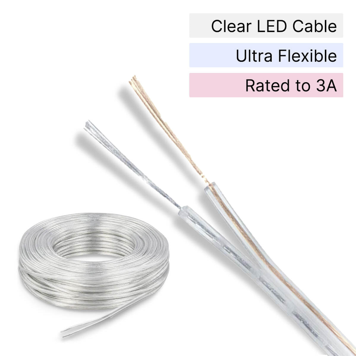 LED Cables | Reliable Low-Voltage Cable for LED Lighting — WeLoveLeds™