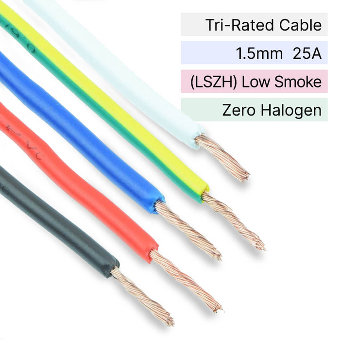 1.5mm 25A LSZH LED Cable