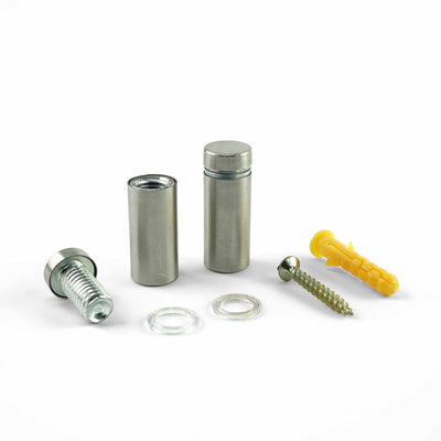 12mm × 30mm Standoff Fixing | Stainless Steel | Panel Mounting | 1-10mm Panels WeLoveLeds™