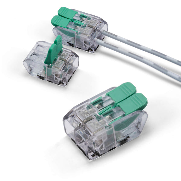 2-way Lever Connectors (Wago 221 Equivalent)
