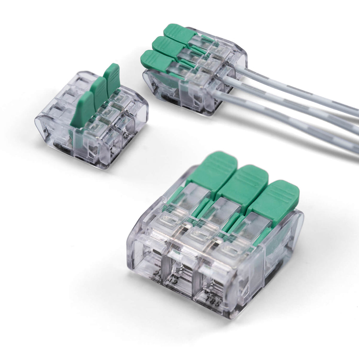 Lever Connectors 3-way Wago 221 — WeLoveLeds™