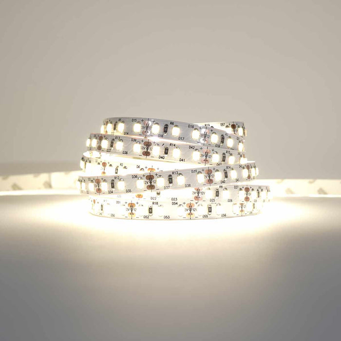 Classic LED Strip (2nd Gen) | IP20 | 120LEDs p/m | 12V | 8mm | Cut every 25mm | 9.6W p/m | p/metre & reel WeLoveLeds