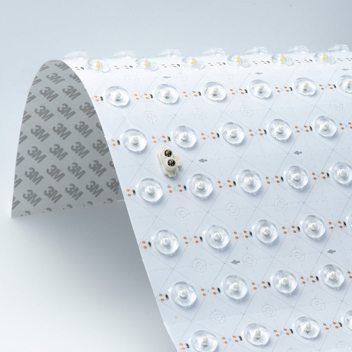 Classic 128 LED Light Sheet | 175° Wide Beam Angle | 24V | 128LEDs | Pure White 6000K | IP20 WeLoveLeds