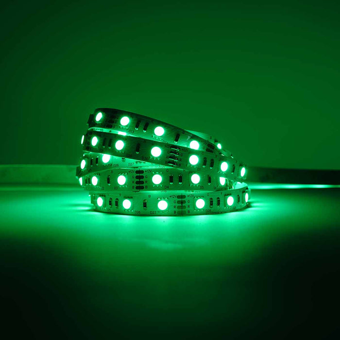 Classic RGB LED Strip (1st Gen)  | IP20 | 60LEDs p/m | 12v | 10mm | Cut every 50mm | 14.4w/m | p/metre & reel WeLoveLeds