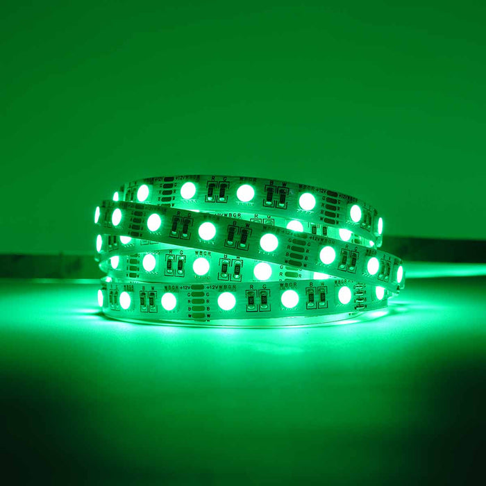 Classic RGBW LED Strip (2nd Gen) | IP20 | 60LEDs p/m | 24v | 10mm | Cut every 100mm | 14.4w/m | p/metre & reel WeLoveLeds
