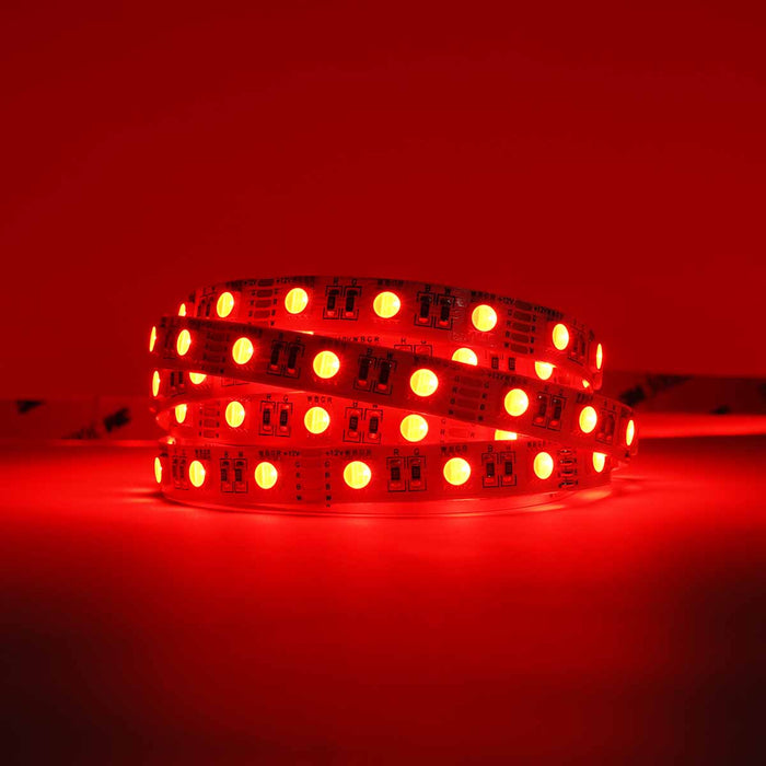 Classic RGBW LED Strip (2nd Gen) | IP20 | 60LEDs p/m | 24v | 10mm | Cut every 100mm | 14.4w/m | p/metre & reel WeLoveLeds