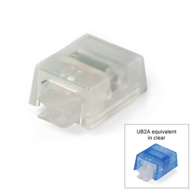 Clear UB2A Splice Connector