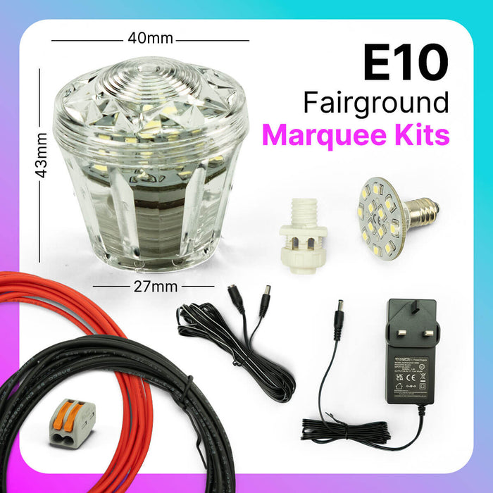 Fairground Marquee Kits - E10 WeLoveLeds