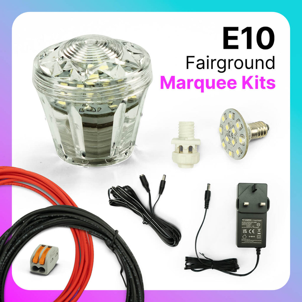 Fairground Lighting | LED Cabochons | Next Day Delivery | We Love LEDs ...