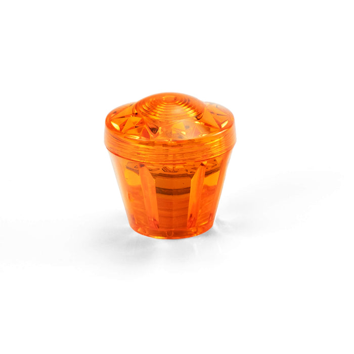 E10 Cabochon Cap & Base | 40mm × 43mm H | 15 Colours WeLoveLeds