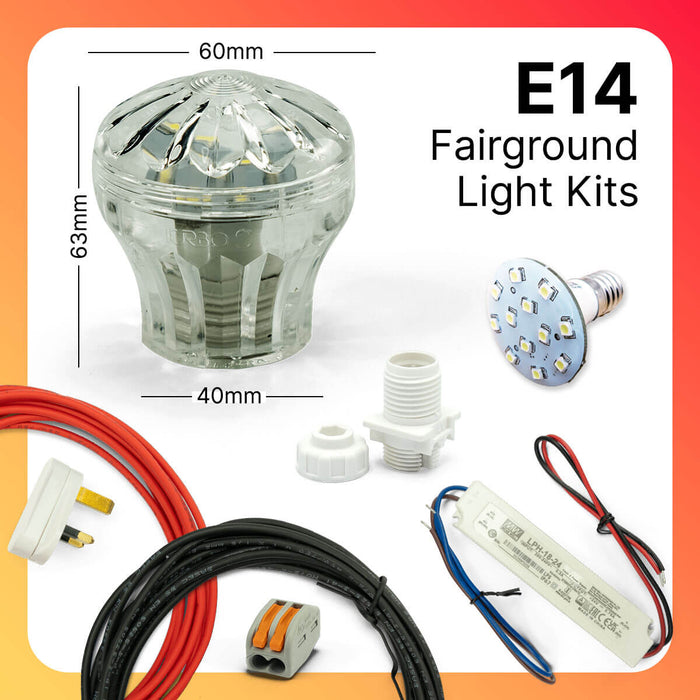 Fairground Light Kits - E14 WeLoveLeds