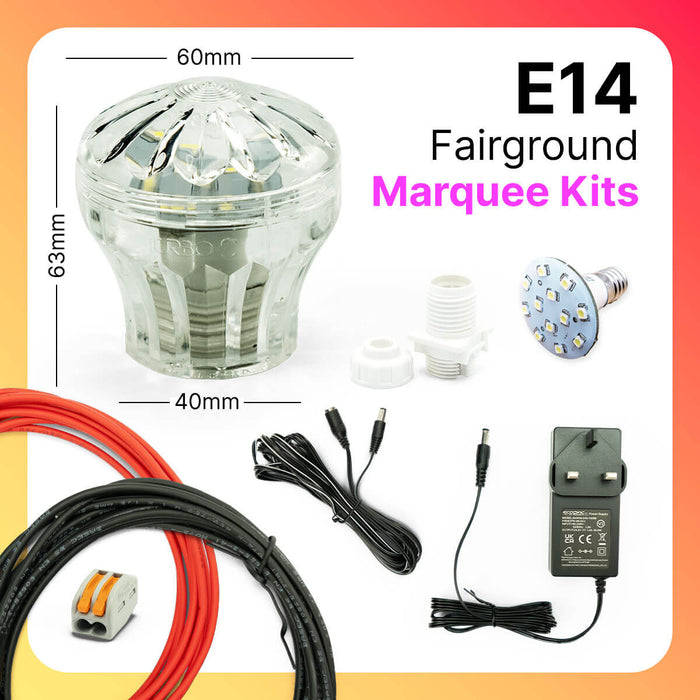 Fairground Marquee Kits - E14 WeLoveLeds