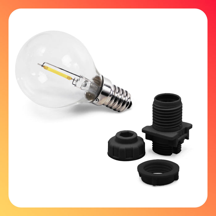 G45 Glass Complete Unit | IP65 Compatible | 24V | 43mm | 0.5W WeLoveLeds™