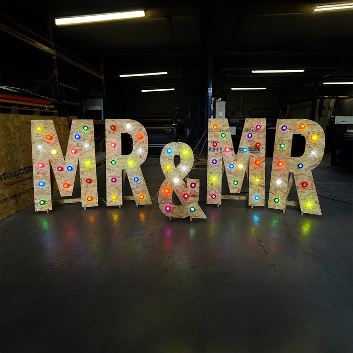 Led Bride Letters Light up letters wedding 60 photos - Astyledwedding.com