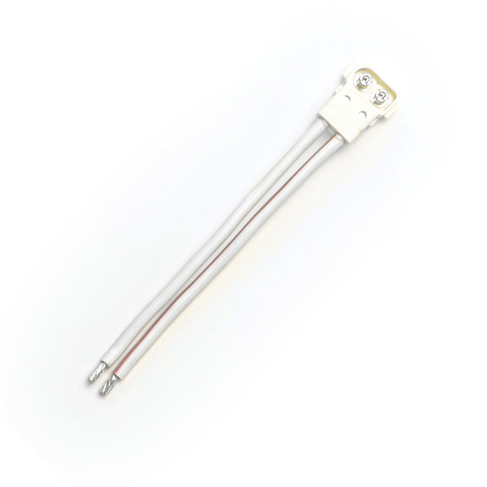 LED Lightsheet Power Lead | Solderless Clip Connector | 14AWG | 20A | Single-Ended Power Supply Connection WeLoveLeds