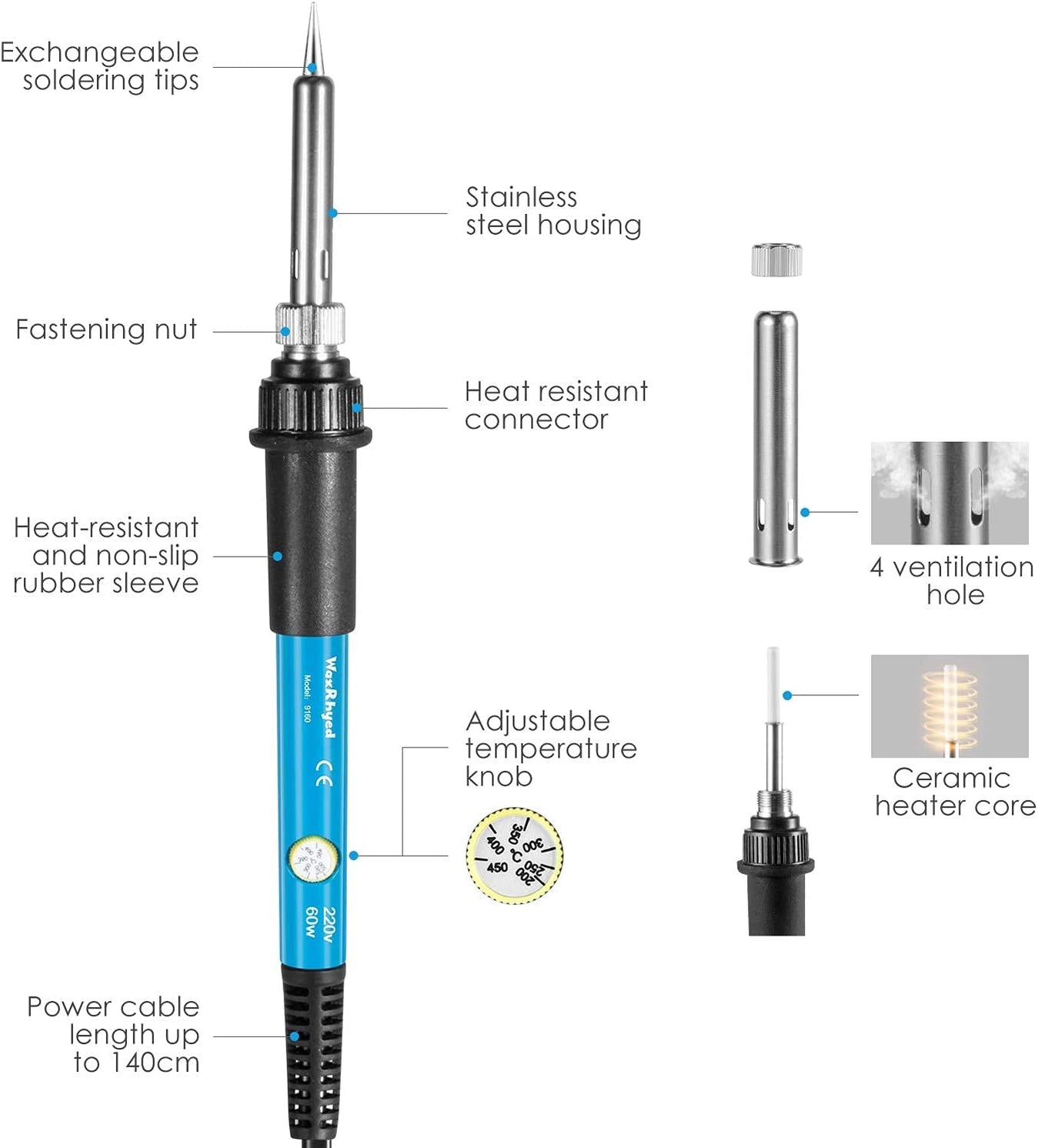 Soldering Iron Kit for LED Lights — WeLoveLeds™