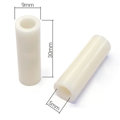 30mm Letter Spacers | 250 Pack | 5mm Through Hole | Professional Grade | Sign Making | ABS Construction