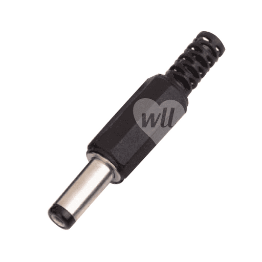 DC Power In-Line Plug - 2.1mm - 1A Connectors WeLoveLeds 