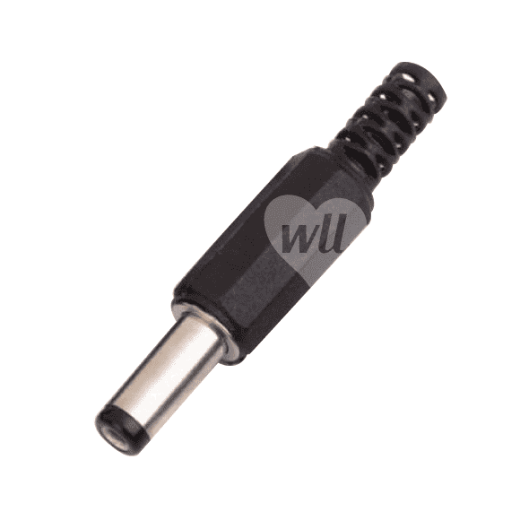 Power Inline Connector DC Power Plug 2.1 mm 1 A — WeLoveLeds™