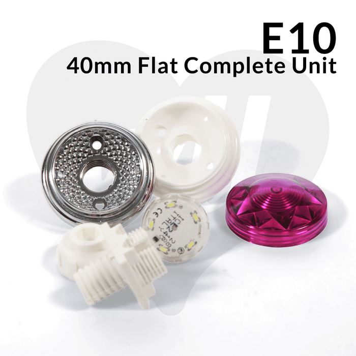 E10 Flat Complete Unit with 40mm cap