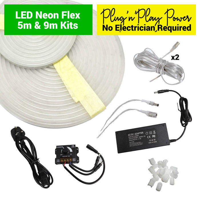 LED Neon Flex Kits - Plug'n'play